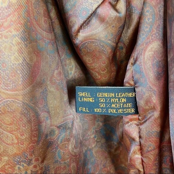 Vintage Flight Club Teal Suede Hooded Bomber Jacket - Picture 5 of 5